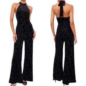 NWT $99 1.STATE Floral Halter Jumpsuit – Multiple Sizes - Evening Wear